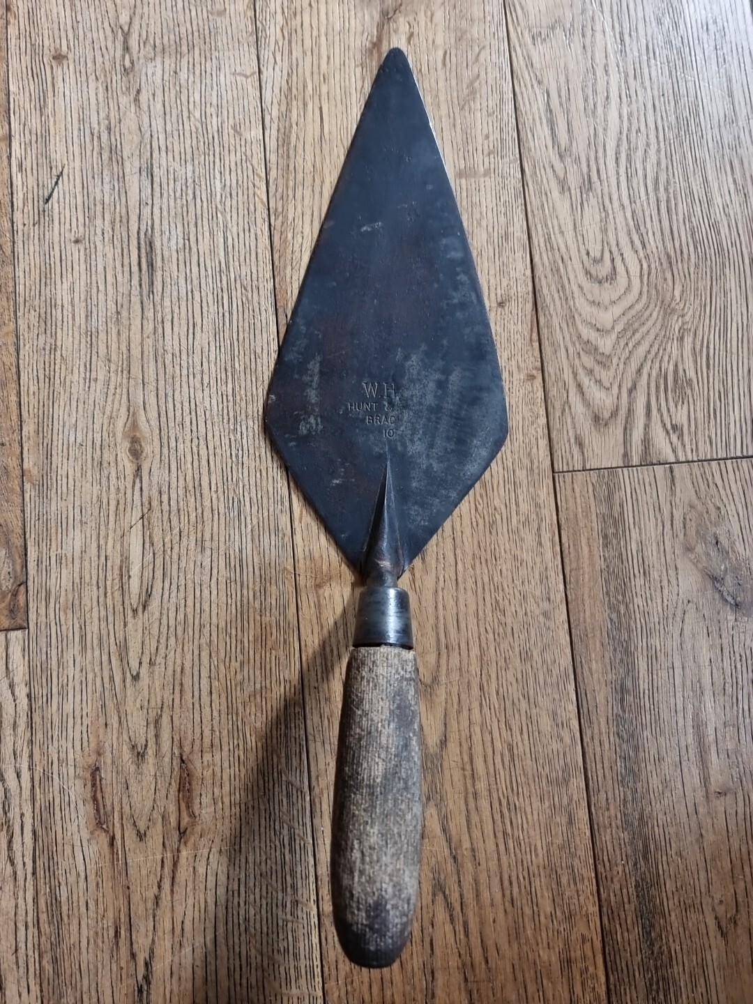 Vintage WHS Hunt & Sons Brades 10" x 4 1/4 " Bricklayers Trowel eBay