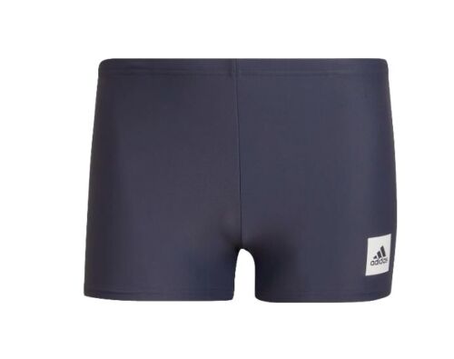 Adidas uomo Solid Boxer Swim costume da bagno pantaloni da nuoto taglia 5 6 7 8 9 10 S-XL nuovi - Foto 1 di 2