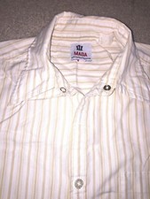 Mada Mens Dress Shirt Size Large Used Skateboarding SALE