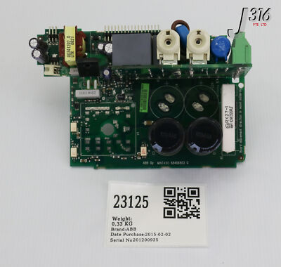 23125 ABB PCB, INVERTER DRIVE CONTROL BOARD, 68406803G, MINT41X1 