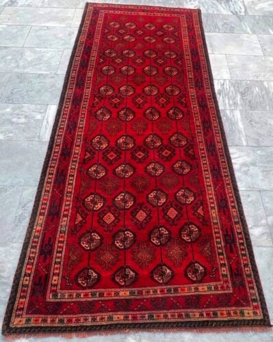 3x8 Vintage Afghan Hallway Runner Rug Tribal Kitchen Runner Area Wool Kilim Rug