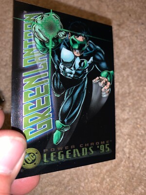 DC LEGENDS '95 POWER CHROME 1995 SKYBOX COMPLETE BASE CARD SET