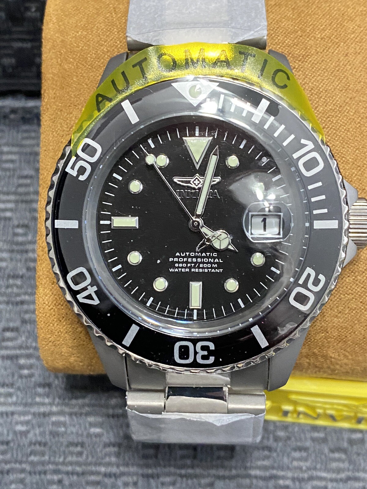 Invicta Pro Driver Men's Black Watch 
