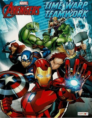 MARVEL THE AVENGERS TIME WARP TEAMWORK  2021 GRAPHIC NOVEL BENDON NEW