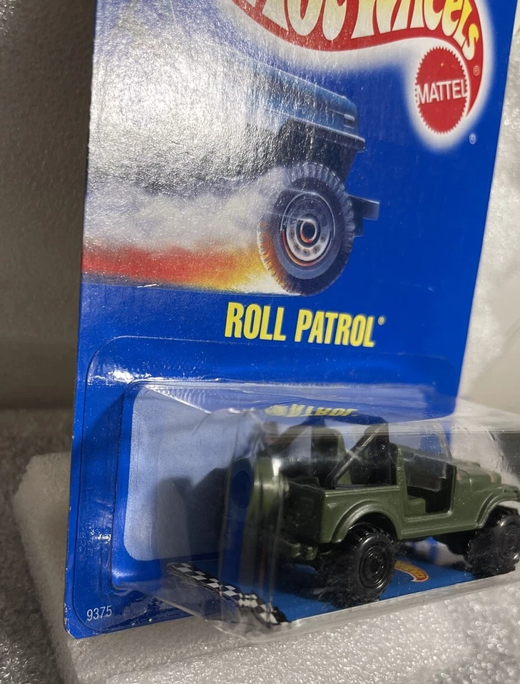 Hot Wheels Roll Patrol Blue Card #12 VHTF On Card! 1990 - Image 2 of 4