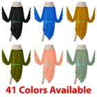 4 Petal Slit Skirts Belly Dance Chiffon Gypsy Tribal Tinkerbell Panel Pixie IN
