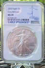 2022 American Silver Eagle MS-70 NGC (Early Release)