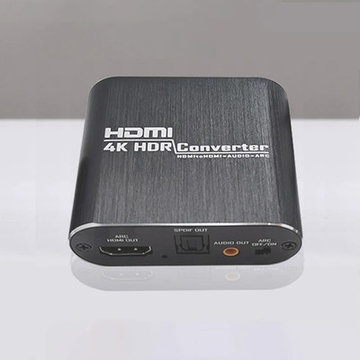 4K HDR HDMI To HDMI ARC Audio Extractor 5.1CH SPDIF 3.5mm Stereo Audio Converter