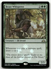 Beast Whisperer #123 (Foil) (NM) Guilds of Ravnica GRN Magic MTG