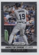 2014 Panini Prizm Andrelton Simmons #61 c7w