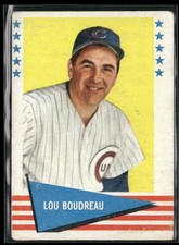 1961 Fleer Baseball Greats (F418-3) #94 Lou Boudreau (low grade)