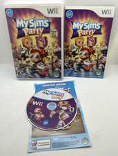 My Sims Party Nintendo Wii Video Game Complete Rated Everyone