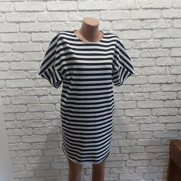 Women COS Dress Black Cotton XS #6P45