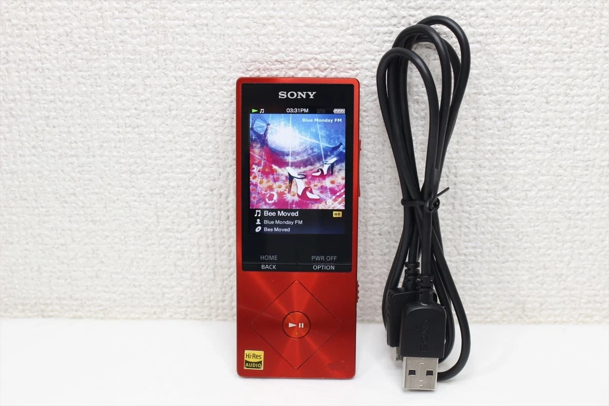 Sony NW-A25 Cinnabar Red Mickey Mouse Edition High Res Multi-Language #664