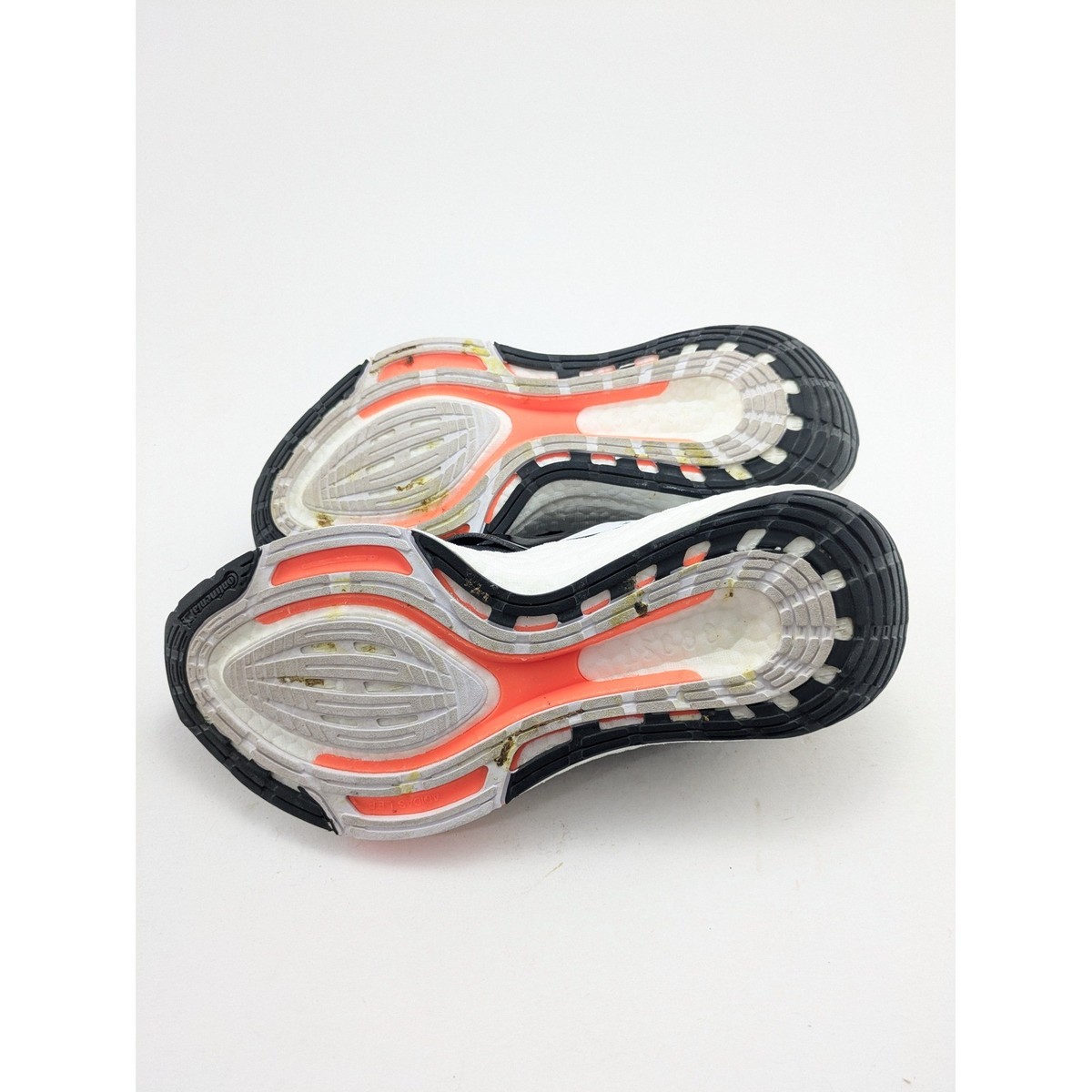 Womens Adidas Stella McCartney Ultraboost 22 Black White Orange Shoes Size 9.5 View 6