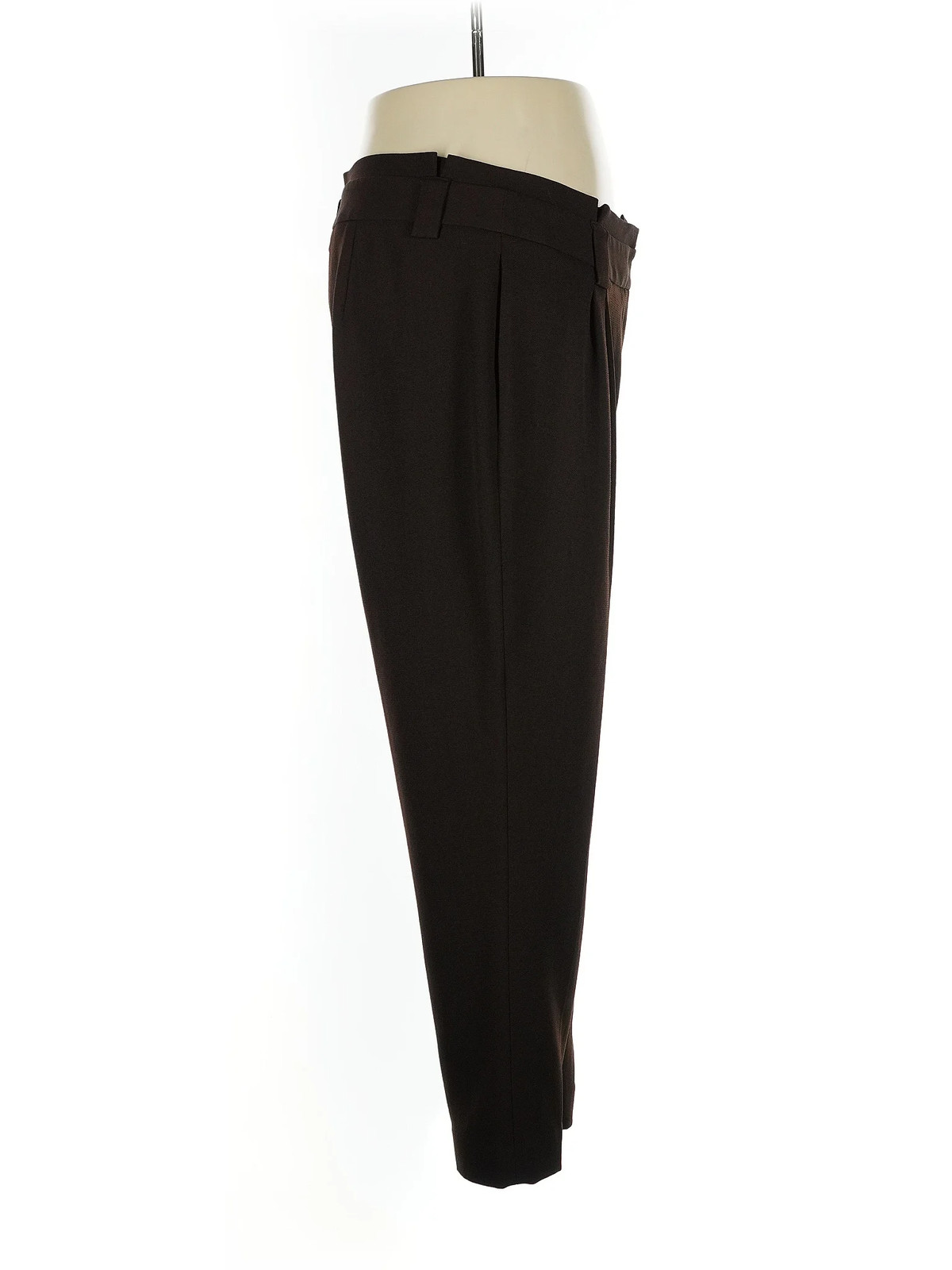 Calvin Klein Women Brown Dress Pants 14 thumbnail 3