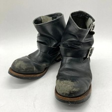 2976 Short Engineer Boots Made in 2011 Men's 27cm US9D Black Shoes B16076