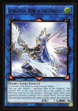appaloosa yugioh card Apollousa, Bow of The Goddess (Alternate Art) (Quarter Century Secret Rare) - RA02-EN040 - Quarter Century Secret Rare Once per Chain YuGiOh Trading Card Game 25th