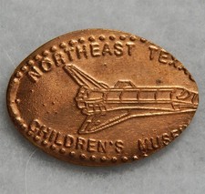 Space Shuttle ~ Northeast Texas Children s Museum ~ Cu souvenir elongated penny