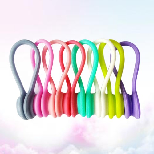 9 PCS Magnetic Ties Cable Wickler Drahtorganisatoren Drahthalter Für Kabel - 第 6/12 張圖片