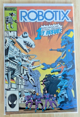 Robotix # 1 - Marvel Comics 1985