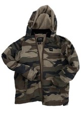 Walls Tough Wear Kids Grow Camp Coat Fleece Lined Youth XL 16/18 Hunting Winter