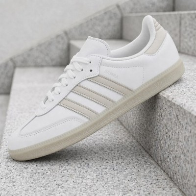 adidas Samba OG Footwear White Grey JI3206 Men's New