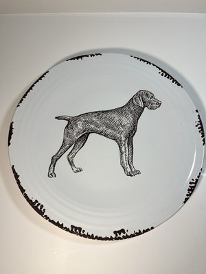 Ruff Hewn German Short Haired Pointer 14  Decorative Platter Dog Lover Decor