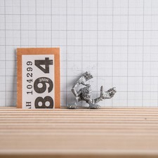 Vintage Warhammer Chaos Blue Horror "Howlfrother" Realm of Chaos 1980er Metall