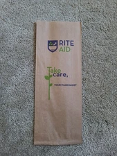 Case of Rite Aid Paper Pharmacy Bags