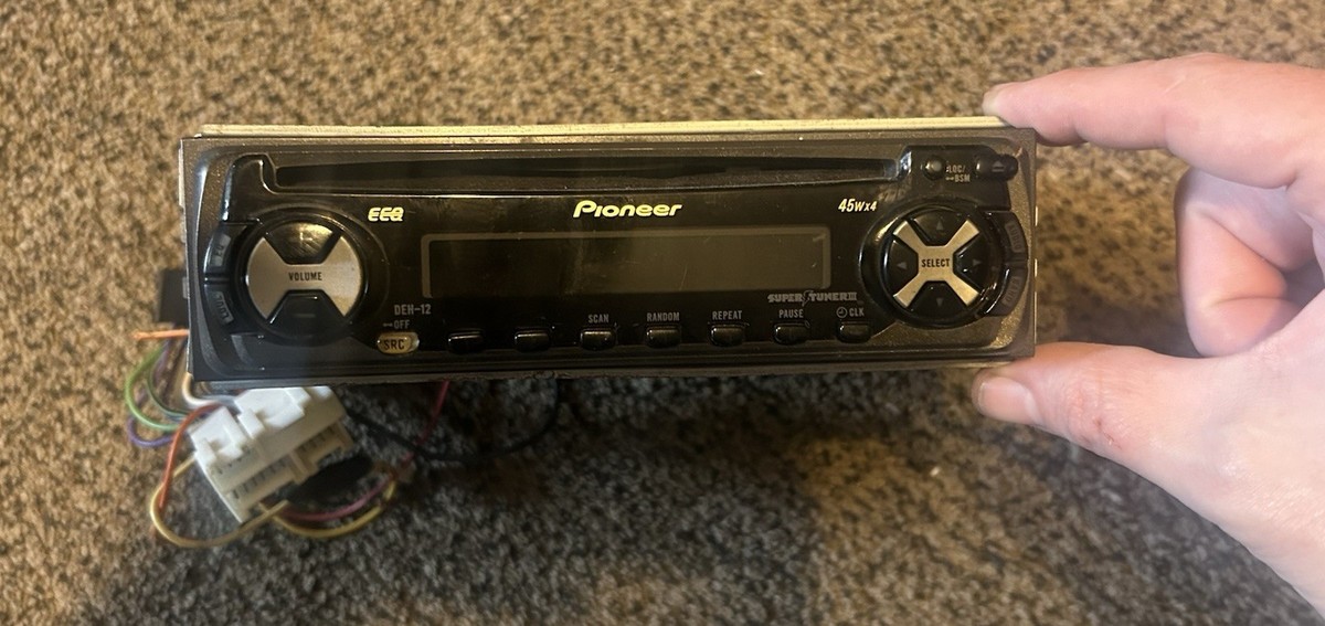 deh【12/20】 Pioneer DEH-12 CD Player In Dash Receiver for sale online | eBay