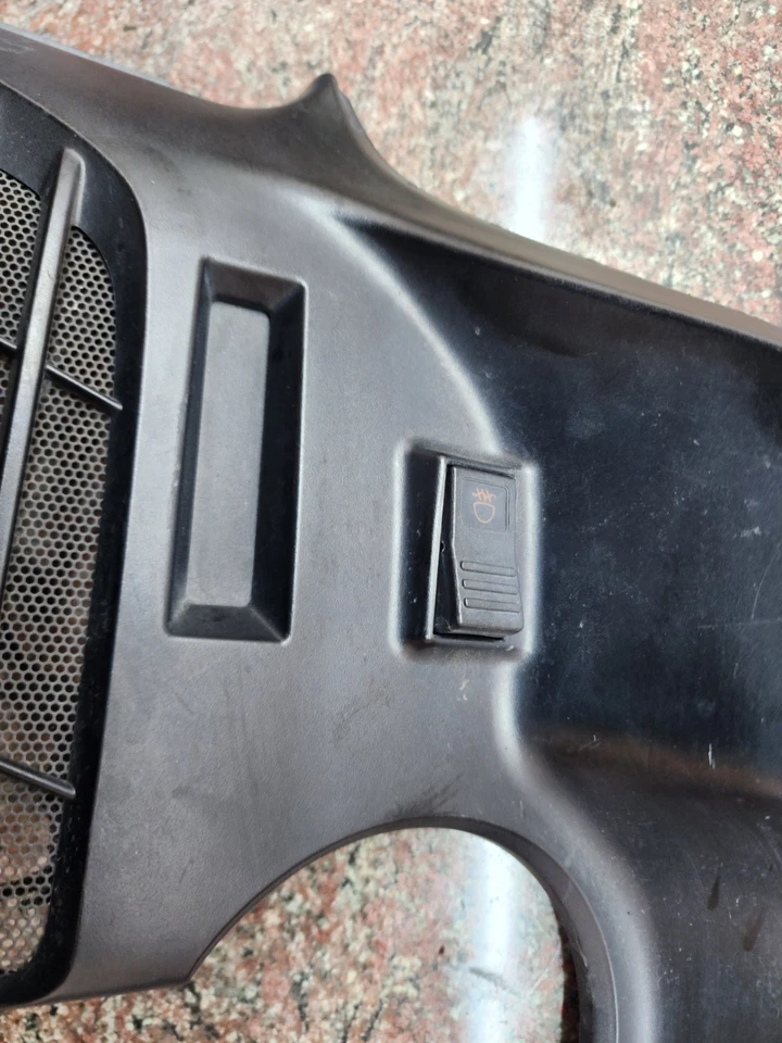 BMW R1150RT 2001-2005 tablero interior delantero panel central carenado de ventilación OEM 46637651949 Foto 4 de 4