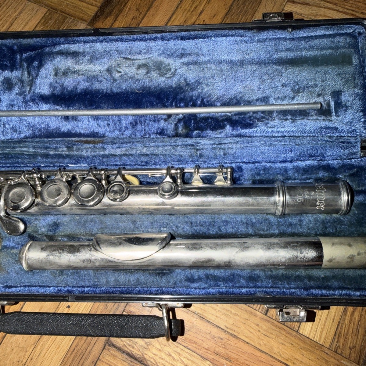 Selmer USA Flute Pre Owned USA 1206 W/ Hard Case | eBay