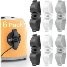 Cord Organizer for Kitchen Appliances Adhesive Cord Holder 6 Pack Stick On Cord