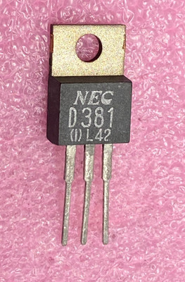 NEC 2SD381 NPN Transistor package TO-220