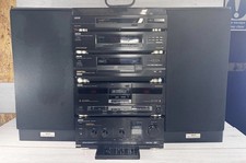 AKAI AM-M770 5 Stack Hifi Stereo System With Speakers And Remote