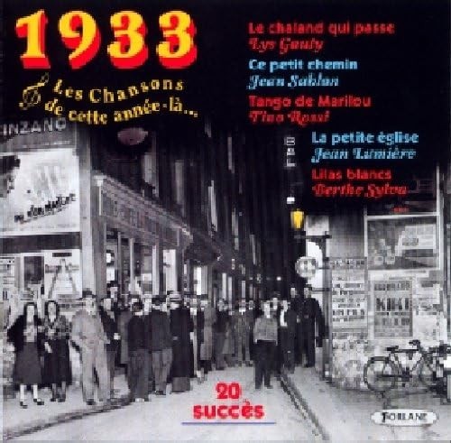 шансонье одной молодой девушки, 1933 год (CD)