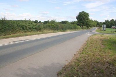 Foto 6x4 Catterick Road nähert sich Brough Hall Brompton-on-S c2016