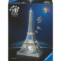 Ravensburger 3D Puzzle Iconics: 12008024 Eiffelturm - Mit Licht - Das Wahrzeiche