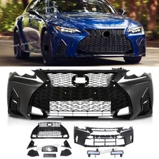 For 2014-2016 Lexus IS250 IS350 to 21 F-Sport Style Front Bumper Kit New Bodykit