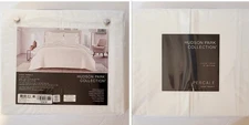 Hudson Park Collection Percale Queen Bedskirt, Percale Queen Bedskirt White,