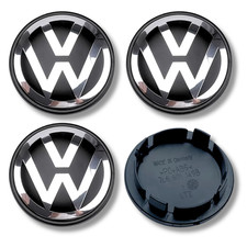 Buje de tapa central de rueda de aleación x4 70 mm para Transporter Tiguan Sharan 7L6601149B