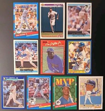 Ken Griffey Jr. 10 Card Lot 1989-1991 Donruss Upper Deck Score Fleer Mariners