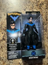 Bendyfigs DC Nightwing Action Figure DC Comics NIB