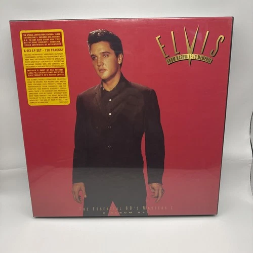 Elvis Nashville to Memphis 60’s Masters I 6-LP Box Set – Limited Ed-SEALED!