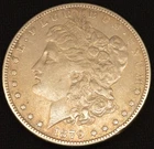 1879 Morgan Silver Dollar 90% Silver Ungraded Coin XF~AU  US MINT Philadelphia