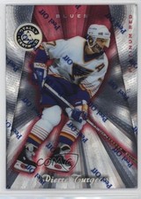 1997 Pinnacle Totally Certified Platinum Red /6199 Pierre Turgeon #62 HOF 1b1w