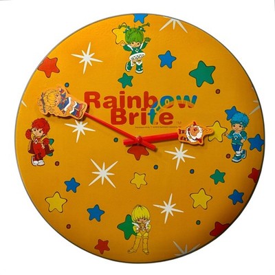 Rainbow Brite Kids Sprite Decorative Hanging Wall Clock - Hallmark 2010