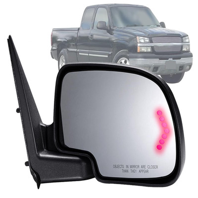 Auto Parts Avenue Apa Replacement Rear View Mirror Power Folding Heated Signal