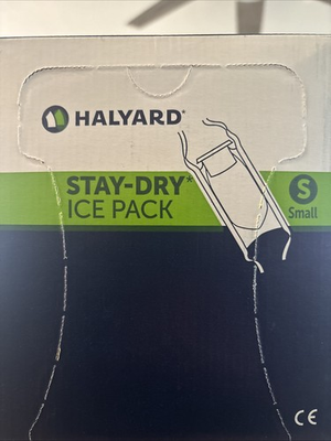 #ad #ad *25 Pieces* Halyard Stay Dry Ice Ice Pack 5quot; x 12quot; Small Halyard #33495 New $24.95